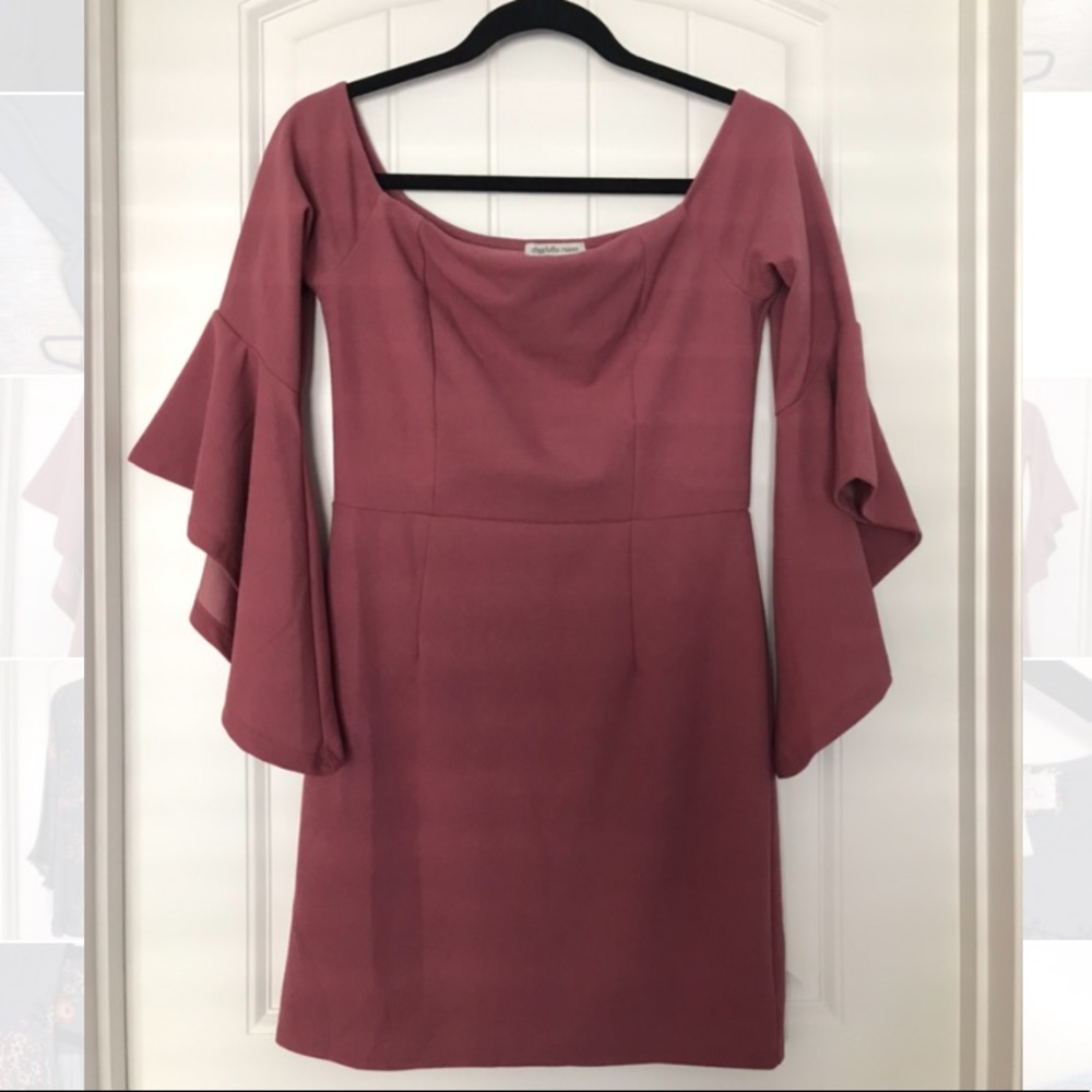 Off the shoulder dress